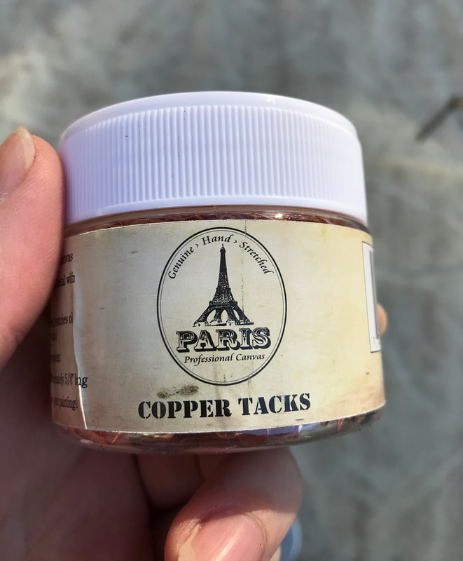 Paris Canvas Copper Tacks